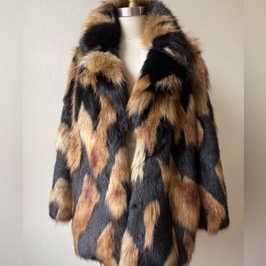 7 for all Mankind fur coat